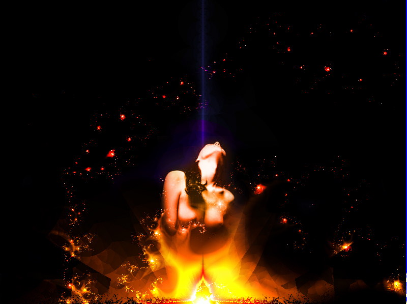 Új Világ Hajnala (Dawn Of A New World) — digital art, 1999